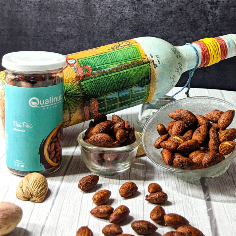 Hot & Crunchy Peri Peri Almonds