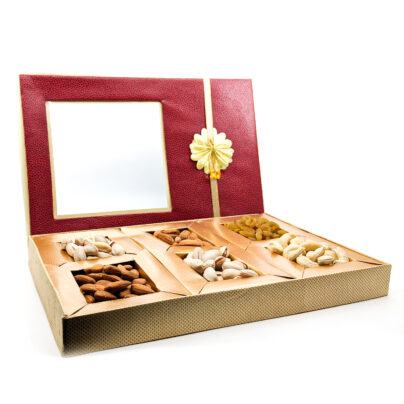 Front view of Dry Fruits Gift Box